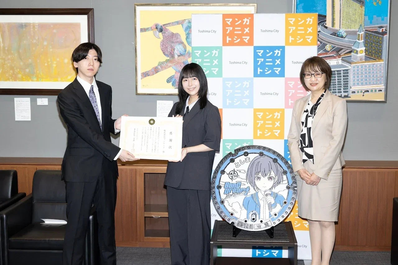 BanG Dream! It's MyGO!!!!! Becomes Part of Ikebukuro's Streetscape with New Designer Manhole Cover