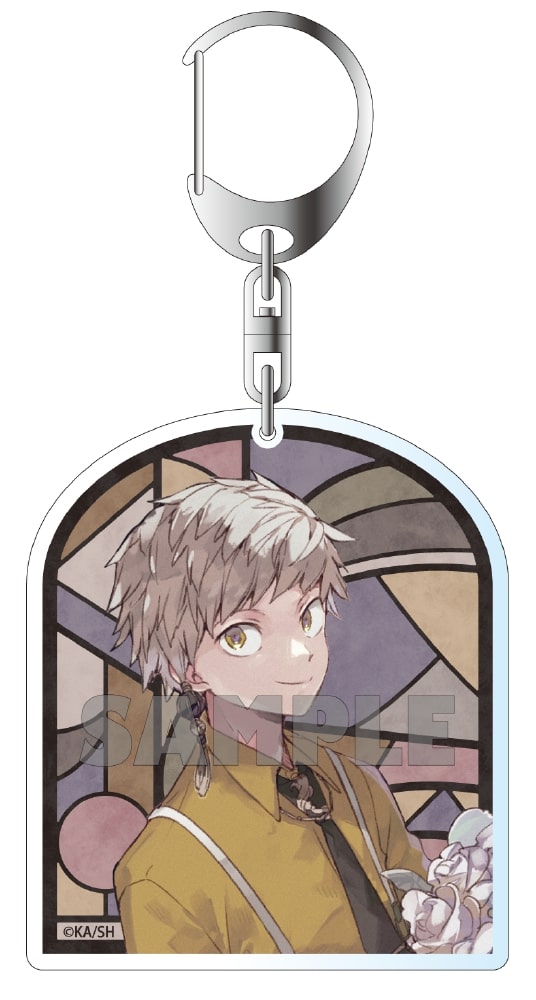 (Goods - Keychain) 【Resale】文豪ストレイドッグス Sango Harukawa Illustration Acrylic Keychain - Nakajima Atsushi