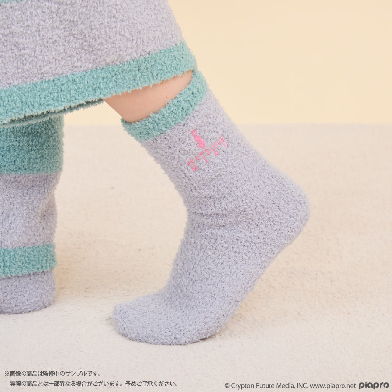 (Goods - Footwear) HATSUNE MIKU Loungewear Socks (Ladies)