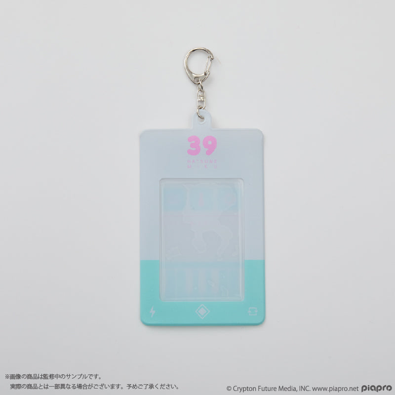 (Goods - Keychain) HATSUNE MIKU Photo Card Keychain