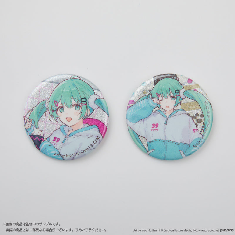 (Goods - Badge) HATSUNE MIKU Badge Set of 2