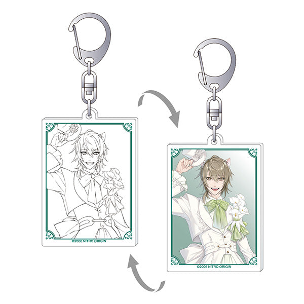(Goods - Keychain) NITRO CHiRAL Lenticular Keychain Konoe