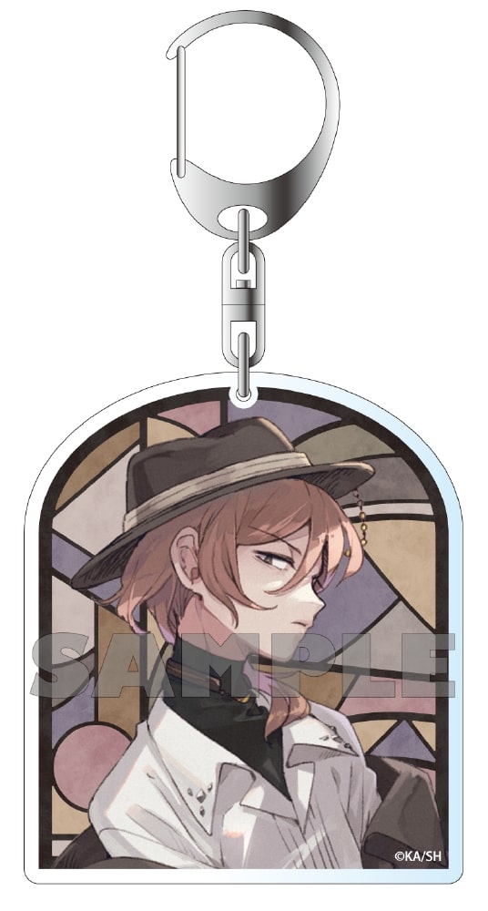 (Goods - Keychain) 【Resale】文豪ストレイドッグス Sango Harukawa Illustration Acrylic Keychain - Nakahara Chuya