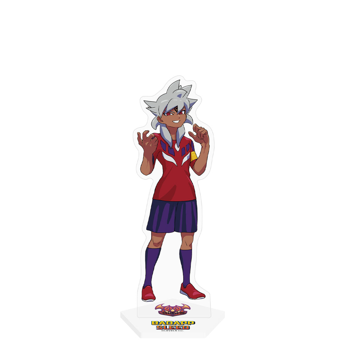 (Goods - Acrylic Stand) Inazuma Eleven: Victory Road Character Acrylic Stand Badapp Sleed (Bash Lancer) (Series Boss Group Illustration)