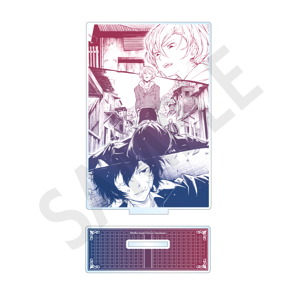 (Goods - Acrylic Stand) 文豪ストレイドッグス: Dazai, Chuya, Age Fifteen Acrylic Stand - Dazai Osamu & Nakahara Chuya