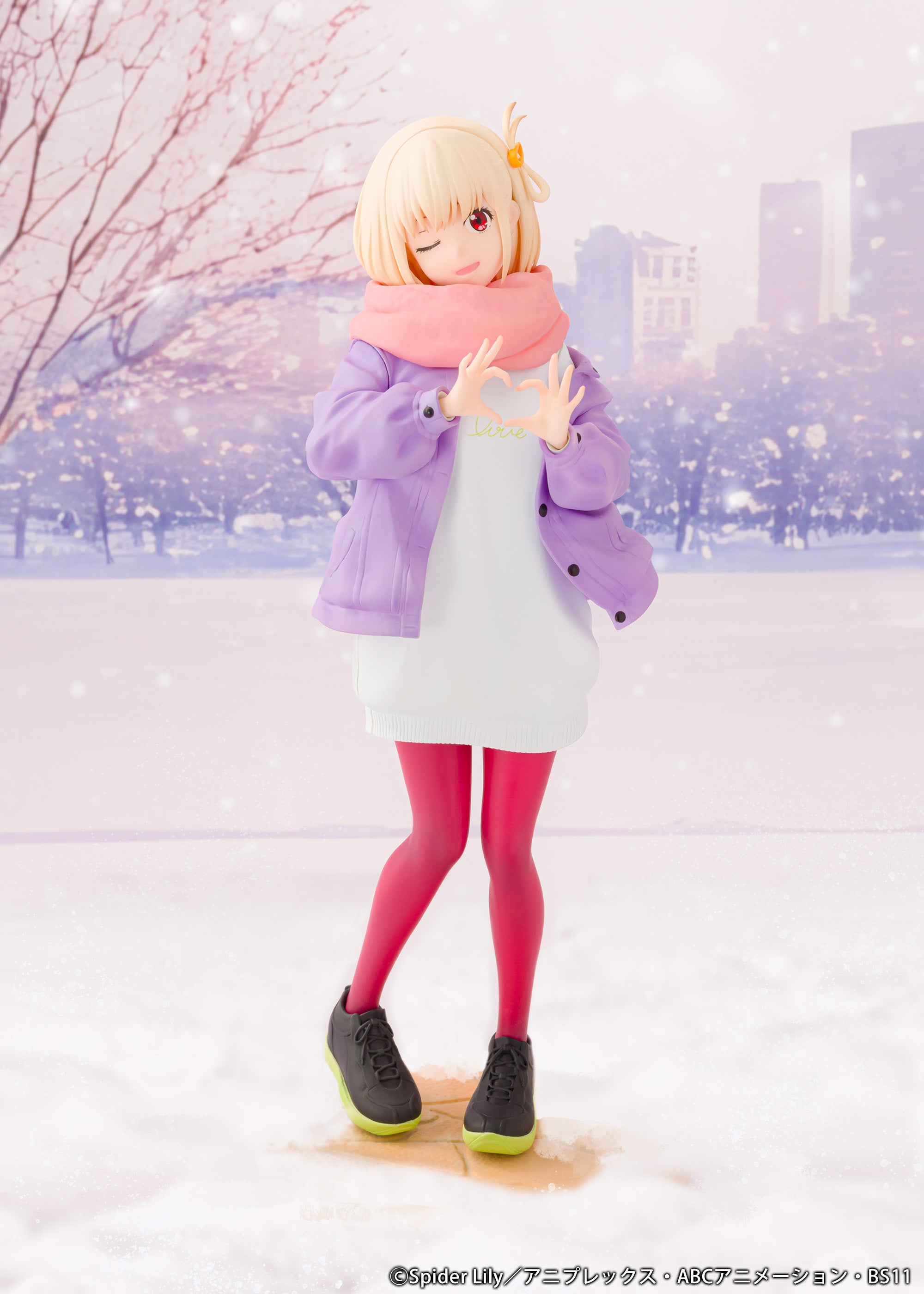 (Bishojo Figure) TV Anime Lycoris Recoil Chisato Nishikigi Winter Clothes ver. 1/7 Completed Figure