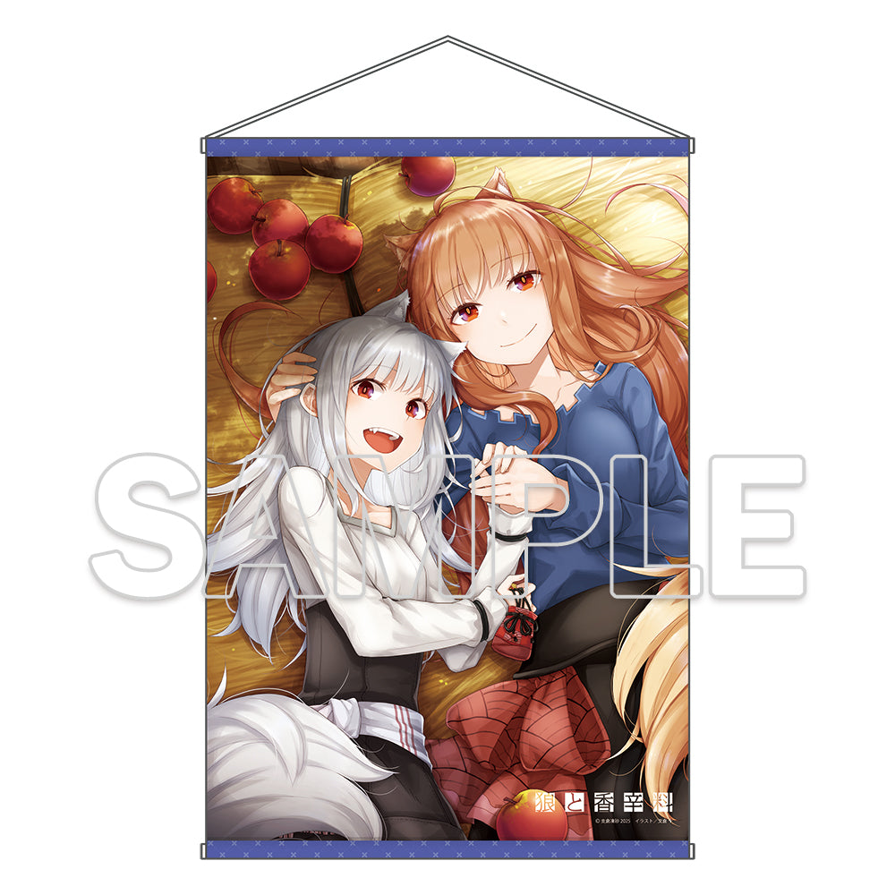 (Goods - Tapestry) Spice and Wolf B2-Sized Tapestry Jyuu Ayakura Artbook 2 Cover Visual Ver.