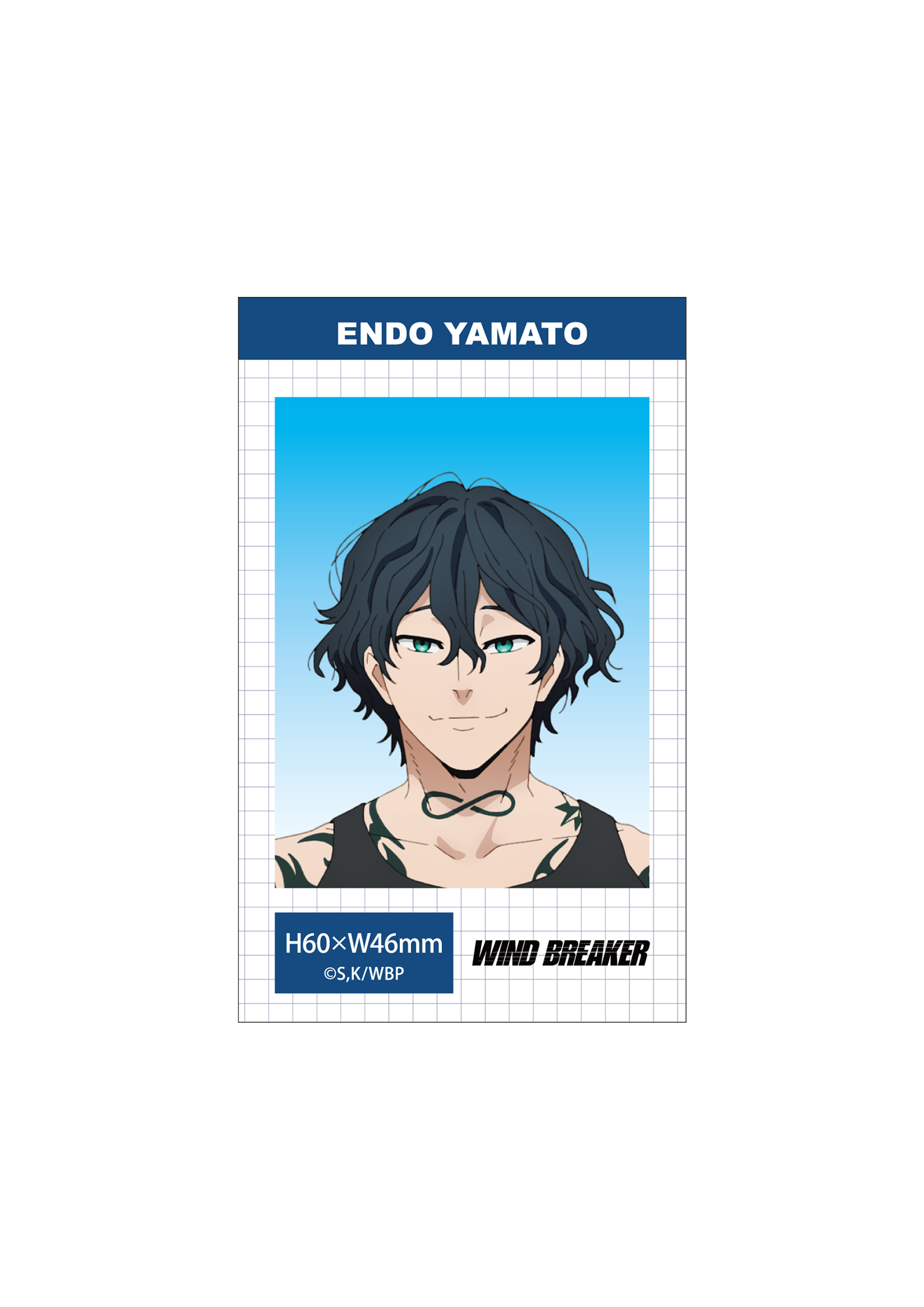 (Goods - Bromide) WIND BREAKER Season 2 ID Card Photo Style Bromide Set (Yamato Endo)