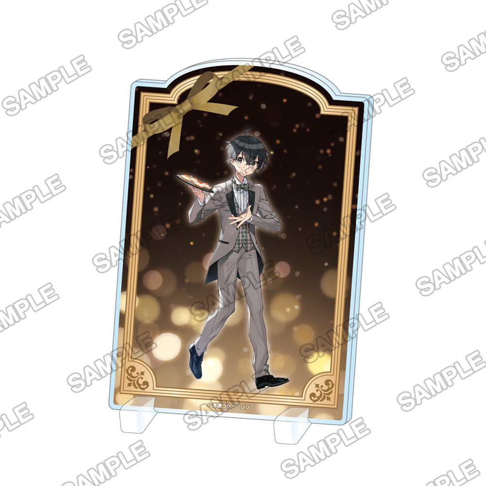 (Goods - Acrylic Stand) Kadokawa BOOKS 10th Anniversary Celebration Mini Acrylic Plate - Who is the Strongest Appraiser? - Yuri