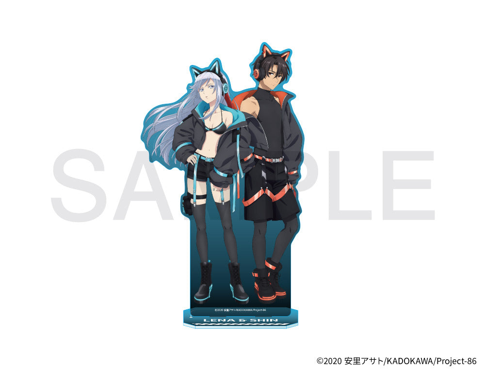 (Goods - Acrylic Stand) 86 EIGHTY-SIX x COLLABOCAFEHONPO BLANC 2025 BIG Acrylic Stand