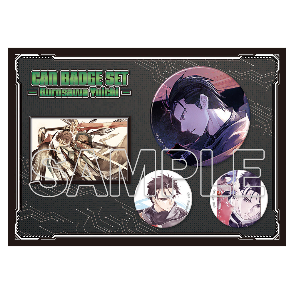 (Goods - Badge) Wizard's Brain 25th Anniversary Tin Badge Set - Yuichi Kurosawa