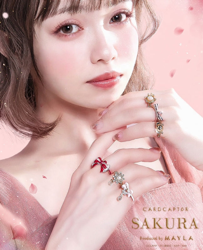 (Goods - Ring) CARDCAPTOR SAKURA ICONIQUE STORY RING OBJET Sakura