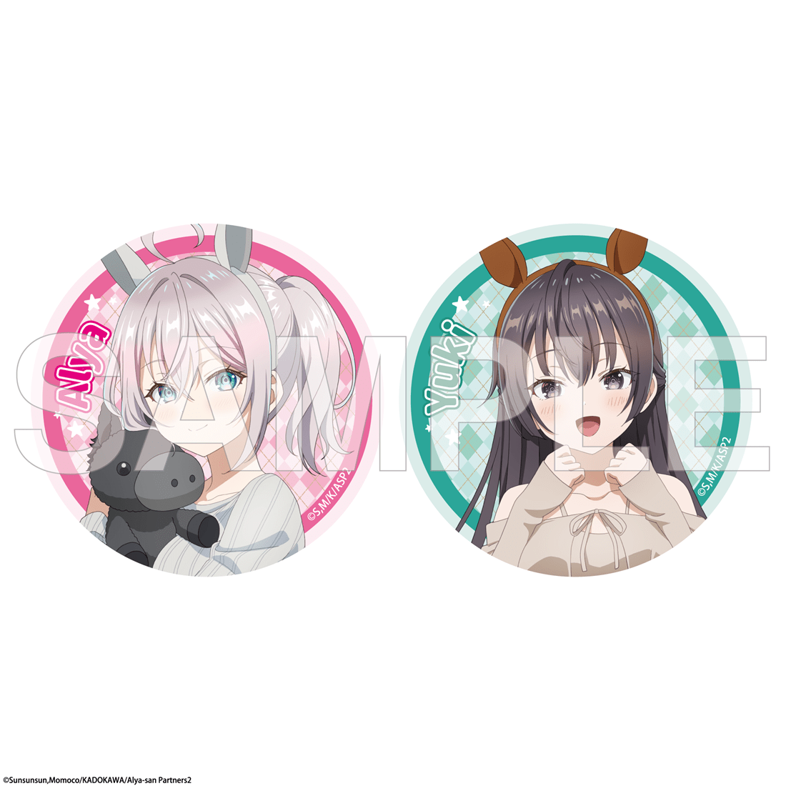 (Goods - Badge) Alya Sometimes Hides Her Feelings in Russian Tin Badge Set - 2026 New Year Ver.