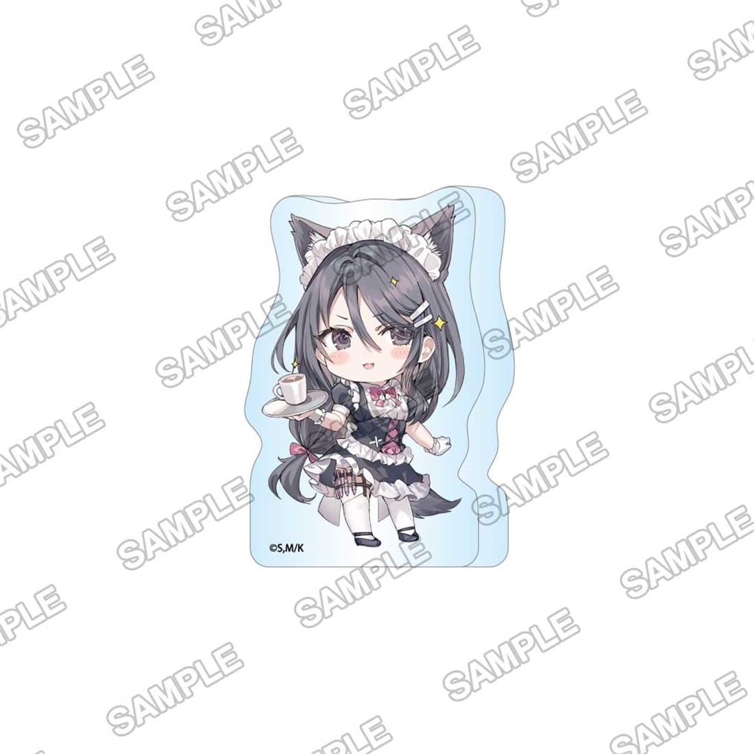 (Goods - Acrylic Stand) Alya Sometimes Hides Her Feelings in Russian Mini-Character Acrylic Figure - Ayano Maid