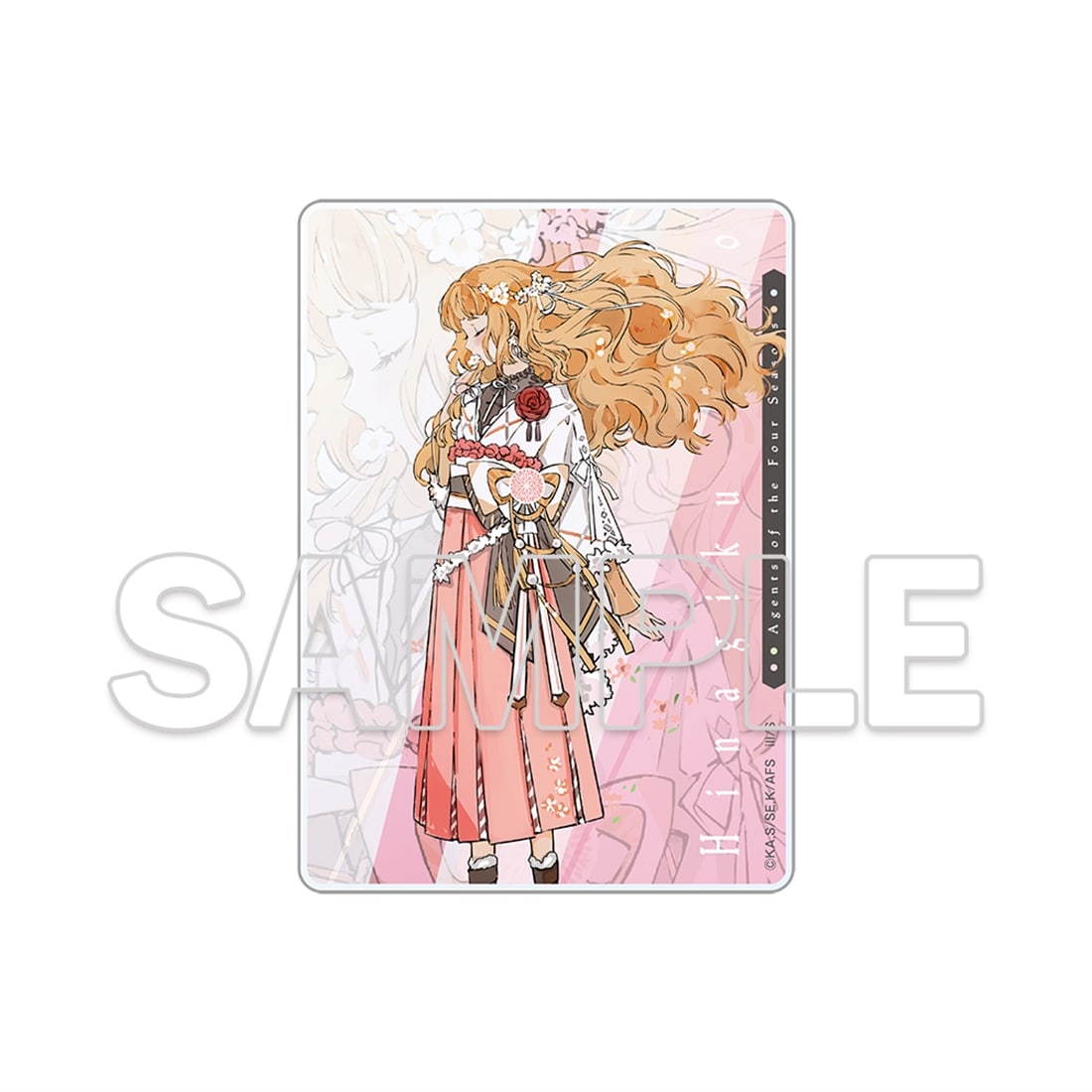 (Goods - Card) Agents of the Four Seasons Acrylic Card - Hinagiku Kayou
