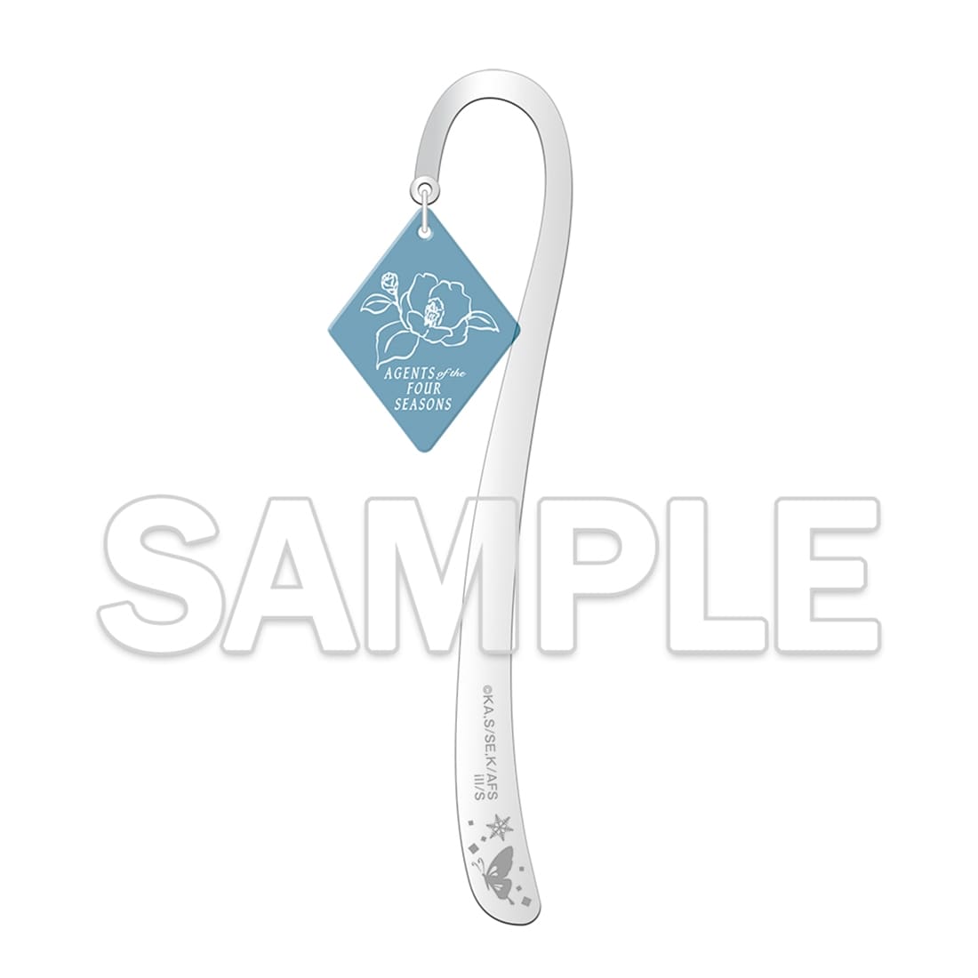 (Goods - Bookmark) Agents of the Four Seasons Metal Bookmark - Winter