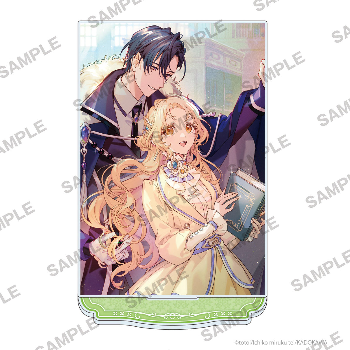 (Goods - Acrylic Stand) Kadokawa Beans Bunko 25th Anniversary Celebration Jimi Reijou, Shigodeki Kouhi ni Naru! Acrylic Stand