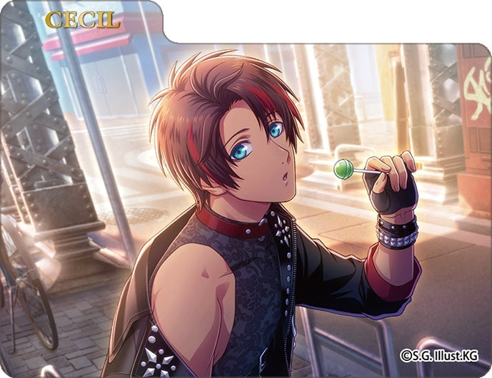 (Goods - Contianer) Uta no Prince-sama Shining Live Holographic Multipurpose Case Cecil Aijima