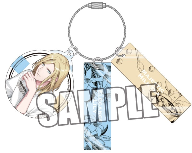 (Goods - Keychain) Uta no Prince-sama 3-Part Acrylic Keychain Fragrance Pairing Ver. - Camus
