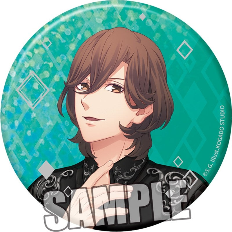 (Goods - Badge) Uta no Prince-sama BIG Holographic Button Badge Dramatic 365 days Ver. - Reiji Kotobuki