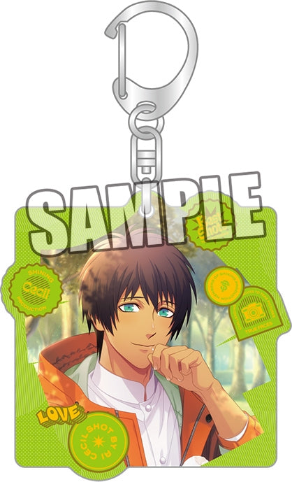 (Goods - Key Chain) Uta no Prince-sama Layered Acrylic Key Chain Best Shots from Everyday Life Ver. - Cecil Aijima