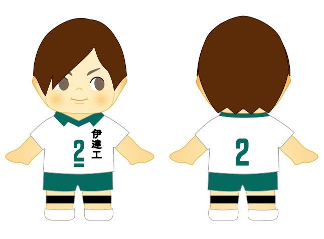 (1BOX=8)(Goods - Keychain) Haikyu!! Trading Costume Kewpie (Uniform) Vol. 4 (8 Types)