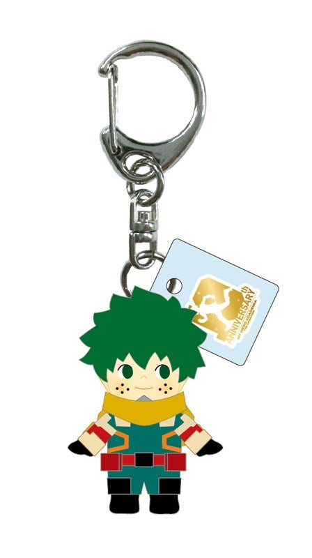 (Goods - Keychain) My Hero Academia 10th Anniversary Costume Kewpie Keychain Izuku Midoriya