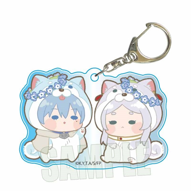 (Goods - Keychain) Frieren: Beyond Journey's End Mofumania Acrylic Keychain Himmel & Frieren