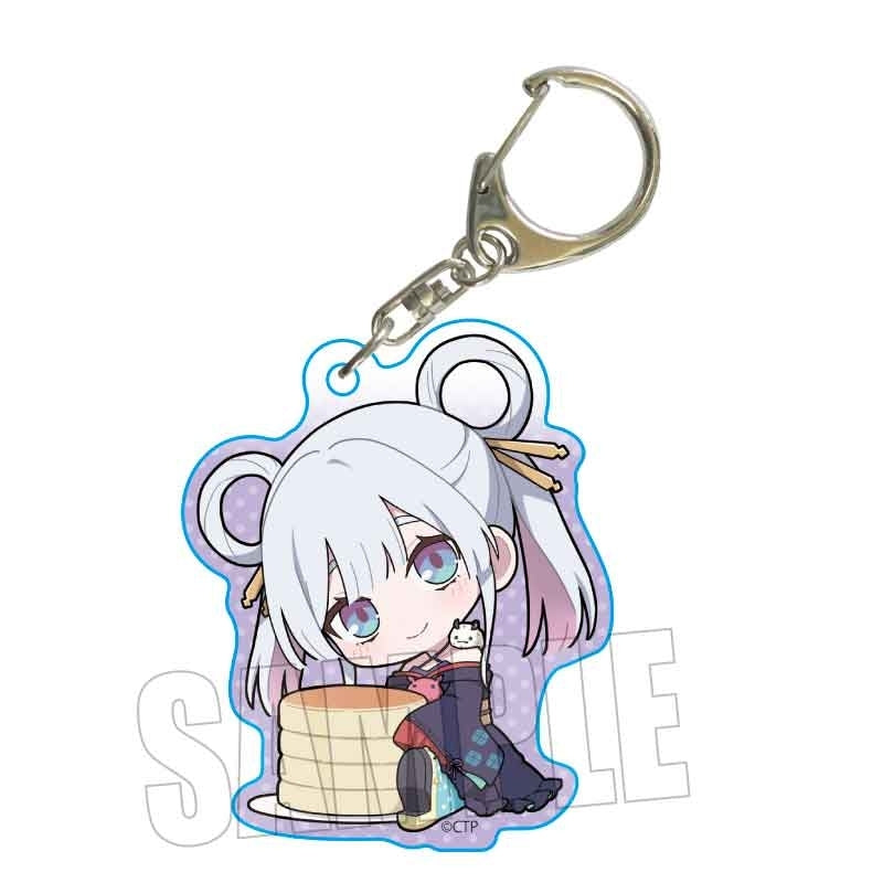 (Goods - Keychain) Cosmic Princess Kaguya! Gyugyutto Acrylic Keychain Part 2 Mini Yachiyo