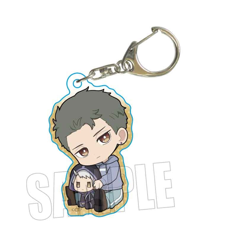 (Goods - Keychain) Cosmic Princess Kaguya! Gyugyutto Acrylic Keychain Part 2 Rai Komazawa (Reality)
