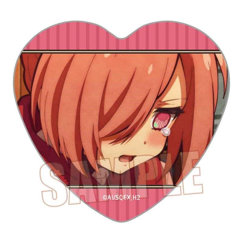 (Goods - Badge) After School Hanako-kun Memories Heart Button Badge Part 2 Mitsuba
