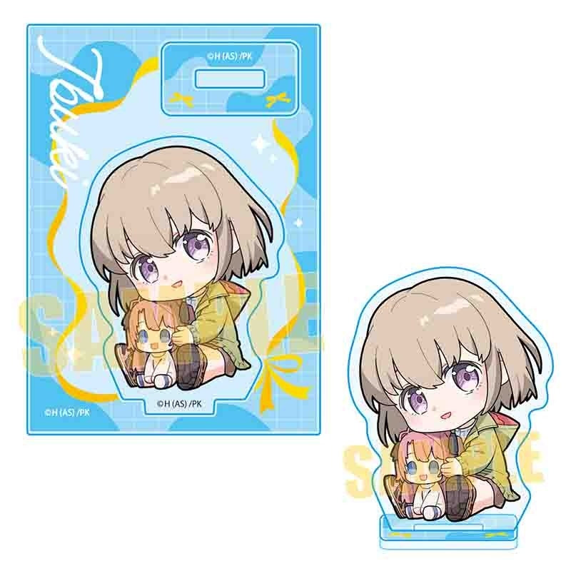 (Goods - Stand Pop) TV Anime Botan Kamiina Fully Blossons When Drunk Gyugyutto Hug Mini Stand Ibuki Tonami