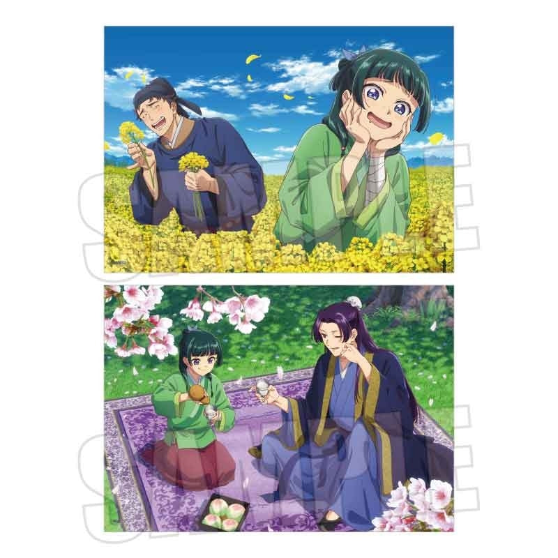 (Goods - Poster) The Apothecary Diaries Rakupita Poster Rapeseed Flowers & Cherry Blossoms