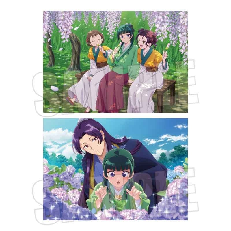 (Goods - Poster) The Apothecary Diaries Rakupita Poster Wisteria & Hydrangea