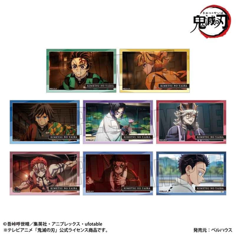 (1BOX=8)(Goods - Sticker) TV Anime Demon Slayer: Kimetsu no Yaiba Trading Sticker Infinity Castle ver.