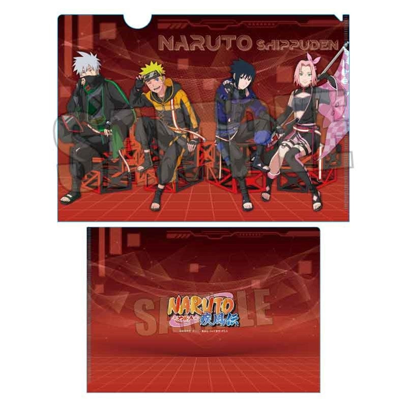 (Goods - Clear File) NARUTO Shippuden Clear File A (Cyber Style)