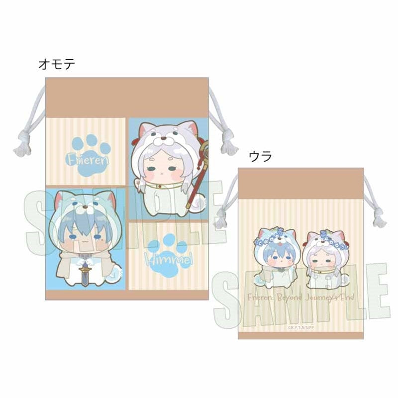(Goods - Drawstring Pouch) Frieren: Beyond Journey's End Mofumania Drawstring Pouch A