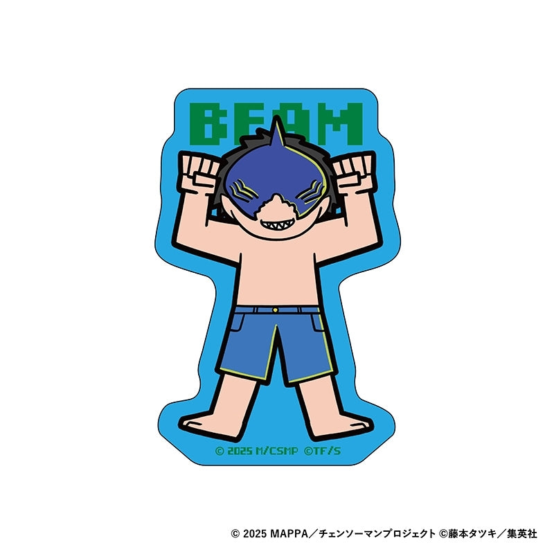 (Goods - Sticker) Chainsaw Man – The Movie: Reze Arc Retro GAME Die-cut Sticker Beam
