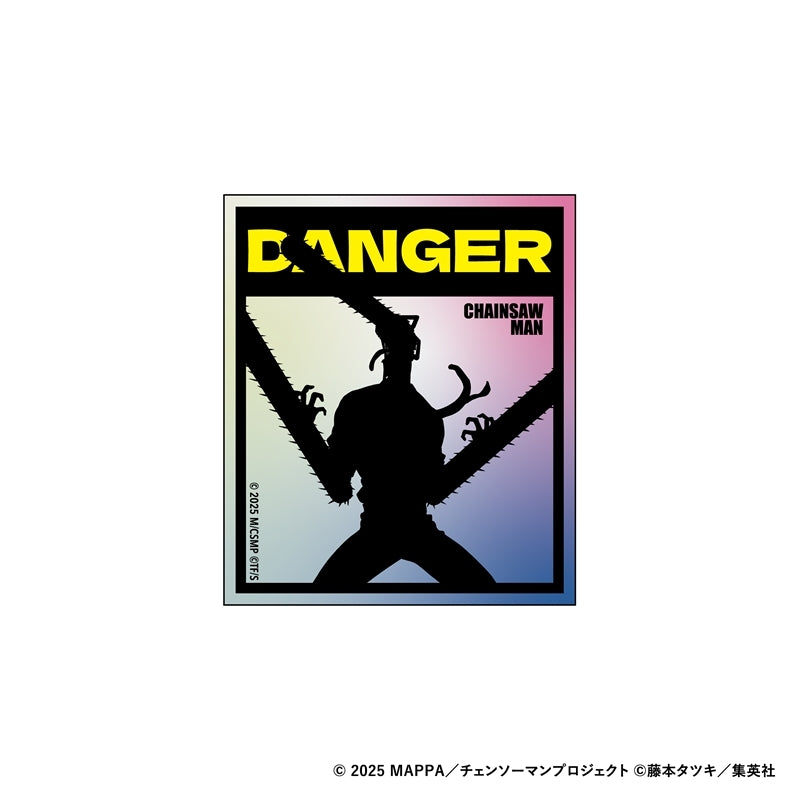 (Goods - Sticker) Chainsaw Man – The Movie: Reze Arc Attention Motif Sticker Chainsaw Man