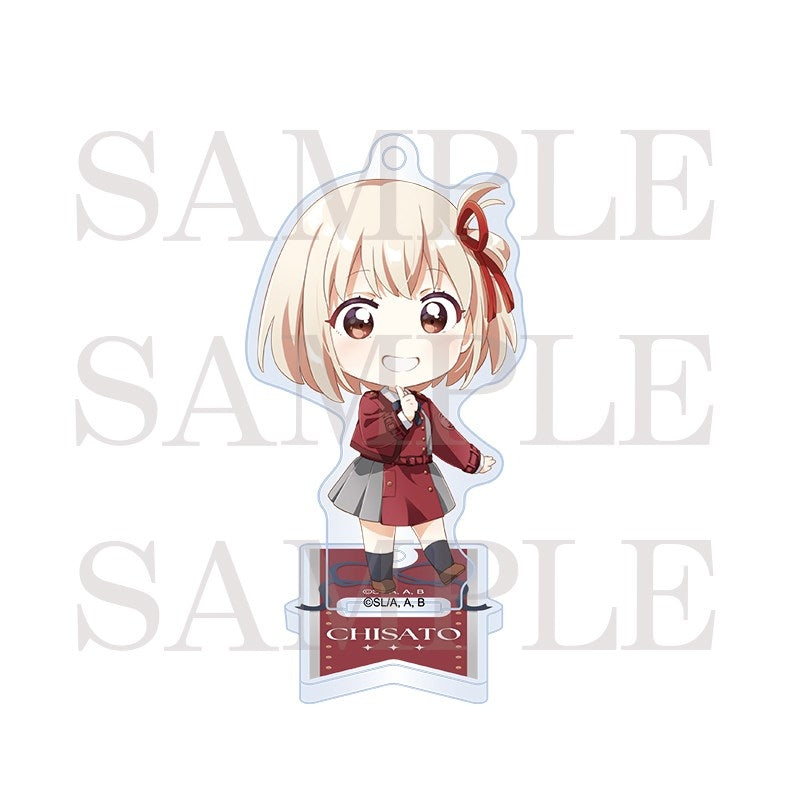(Goods - Charm) TV Anime Lycoris Recoil Acrylic Charm w/Stand <Chisato Nishikigi Uniform>