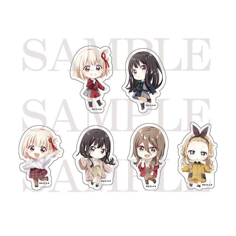 (Goods - Sticker) TV Anime Lycoris Recoil Die-cut Sticker Set