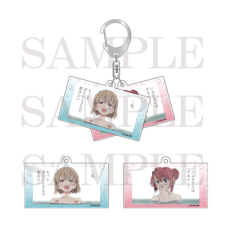 (Goods - Keychain) Kamiina Botan Fully Blossoms When Drunk Slide Acrylic Keychain Ep. 3