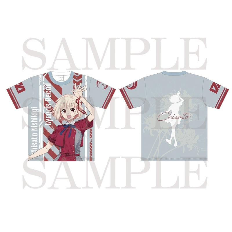 (Goods - Shirt) Lycoris Recoil Full Graphic T-shirt Chisato Nishikigi (L)