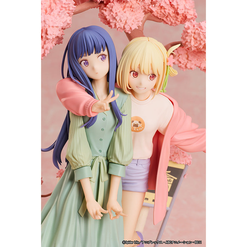 (Bishojo Figure) Lycoris Recoil Chisato Nishikigi & Takina Inoue Spring Ver. Non Scale Figure