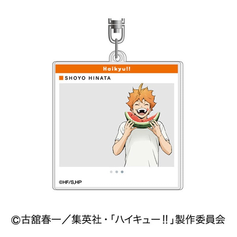 (Goods - Keychain) Haikyu!! Watermelon Series Acrylic Keychain 01 Shoyo Hinata