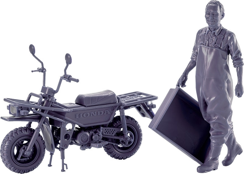 (Plastic Model Kit) PLAMAX MF-104 Rider's portrait Honda MOTRA Wisteria 1/20