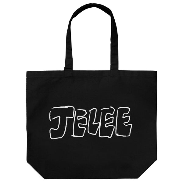 (Goods - Bag) Jellyfish Can't Swim in the Night JELEE Large Tote - BLACK
