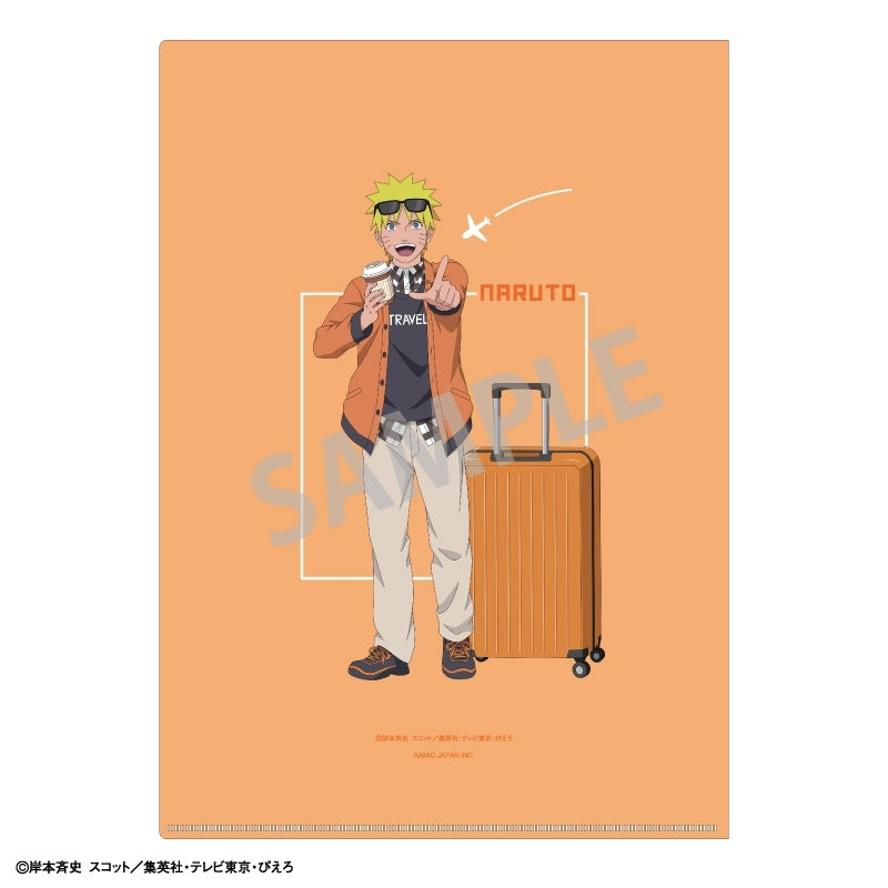 (Goods - Clear File) NARUTO Shippuden A4 Single Clear File Naruto Uzumaki/Fun Trip