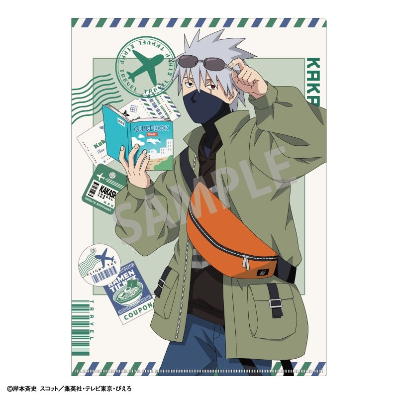 (Goods - Clear File) NARUTO Shippuden A4 Single Clear File Kakashi Hatake/Fun Trip