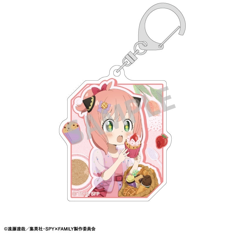 (1BOX=6)(Goods - Keychain) SPY x FAMILY Trading Acrylic Keychain/Food